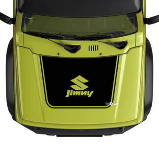 Gráficos adhesivos con el logotipo de Suzuki JIMNY Hood Wrap
 1