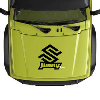 Gráficos adhesivos con el logotipo de Suzuki JIMNY Hood
