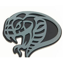 Insignia 3D de serpiente Hellsnake, emblema de insignias de guardabarros
 2