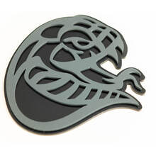 Insignia 3D de serpiente Hellsnake, emblema de insignias de guardabarros
 6