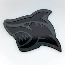 Emblema de guardabarros 3D Shark_2