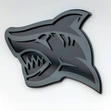 Emblema de guardabarros 3D Shark_4