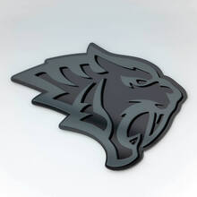 Emblema de insignias de guardabarros con insignia 3D de Helltiger Tiger
 3