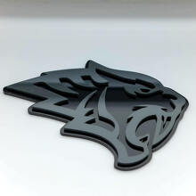 Emblema 3D de Guardabarros Cabeza de Tigre Helltiger_4