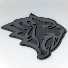 Emblema 3D de Guardabarros Cabeza de Tigre Helltiger_6