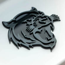 Helltiger Tiger Insignia 3D Insignias de guardabarros Emblema 2
 5