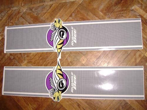 Calcomanías GRIS para Dodge Ram Rumble Bee