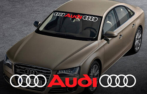 Audi Wantedswing Window Front Decal #2 para A4 A5 A6 A6 A8 S4 S5 S8 Q5 Q7 TT RS 4 RS8
