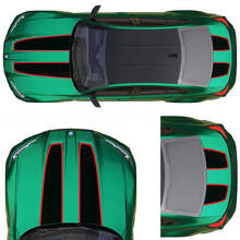 Kit de calcomanías de vinilo de franjas para capó y maletero estilo CSL para BMW M3 G80 M4 G82 G83_2