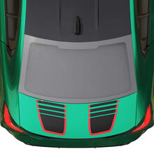 Adhesivo de vinilo para capó y maletero estilo CS CSL a rayas para BMW M4 M3 G82 G83 M Performance
 3