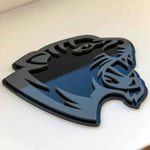 Emblema de insignias de guardabarros con insignia 3D personalizada de tigre
 10