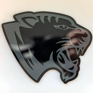 Emblema de insignias de guardabarros con insignia 3D personalizada de tigre
