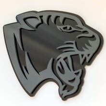 Emblema de insignias de guardabarros con insignia 3D personalizada de tigre
 4