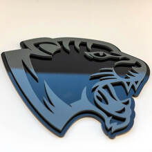 Emblema de insignias de guardabarros con insignia 3D personalizada de tigre
 5