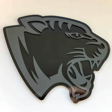 Emblema de insignias de guardabarros con insignia 3D personalizada de tigre
 6