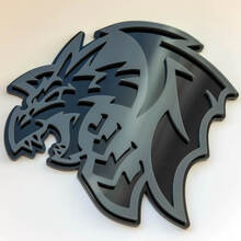 Emblema de insignias de guardabarros con insignia 3D personalizada de dragón
 2