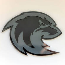 Insignia 3D personalizada Emblema de insignias de guardabarros Angry Eagle
 5