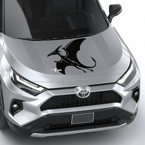 Calcomanía gráfica de vinilo para capó Universal Pterodactylus antiquus
