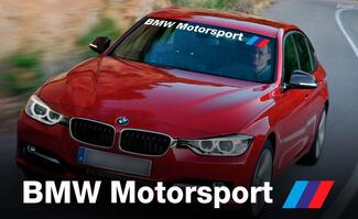 BMW Motorsport WINDSHIELD BANNER Adhesivo adhesivo para ventana para M3 4 5 6 e46 e36
