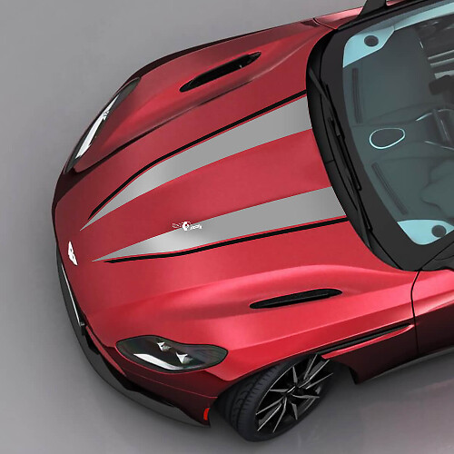 Calcomanías de vinilo para capó Aston Martin DB11 de cuerpo completo 2
