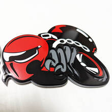Insignia personalizada 3D HellBee Black Widow Spider para guardabarros de Dodge_5