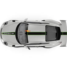 Porsche Pegatinas Capó y Techo Maletero Porsche 911 GT3 Racing Edition Kit de Rayas Adhesivo Adhesivo
 2
