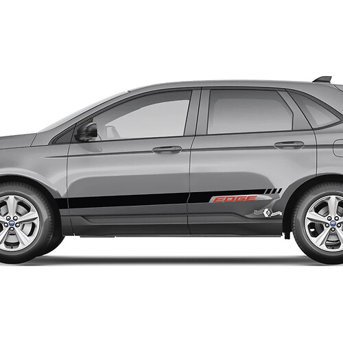 Ford Edge Doors Vinilo Rocker Panel Stripes cuerpo calcomanía vinilo gráficos pegatina 2
