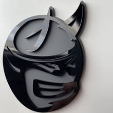Insignia 3D personalizada Drag Bee Dodge Charger Challenger logo Fender Badges Emblem
 2