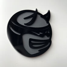 Insignia 3D personalizada Drag Bee Dodge Charger Challenger logo Fender Badges Emblem
 3