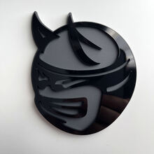 Insignia 3D personalizada Drag Bee Dodge Charger Challenger logo Fender Badges Emblem
 6
