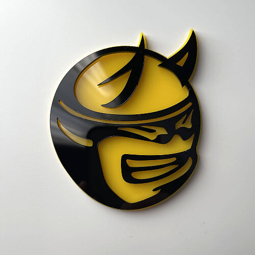 Insignia personalizada 3D Drag Bee para guardabarros de Dodge Charger y Challenger