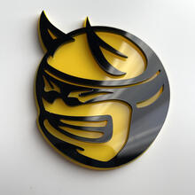 Insignia 3D personalizada Drag Bee Dodge Charger Challenger logo Fender Badges Emblem 2
 2