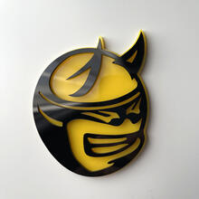 Insignia 3D personalizada Drag Bee Dodge Charger Challenger logo Fender Badges Emblem 2
 5