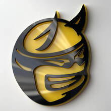 Insignia personalizada 3D Drag Bee para guardabarros de Dodge Charger y Challenger_6