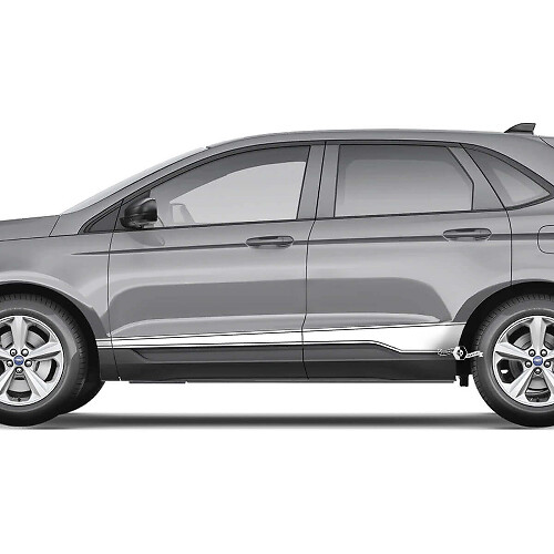 Calcomanías Vinilo de Tiras para Paneles Laterales 2 para Musclecar Edge