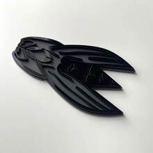 Insignia personalizada 3D Logotipo de abeja avispa Placas de guardabarros Emblema 2 2