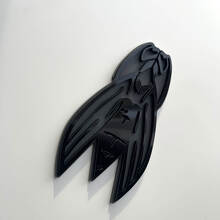 Insignia personalizada 3D Logotipo de abeja avispa Placas de guardabarros Emblema 2 6