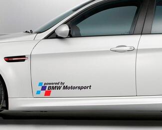 Par BMW impulsado por BMW Motorsport calcomanía adhesiva M3 M6 M5 M4 e92 e46 e36
