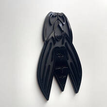 Insignia personalizada 3D Abeja Avispa logo Insignias de Guardabarros Emblema 3 3