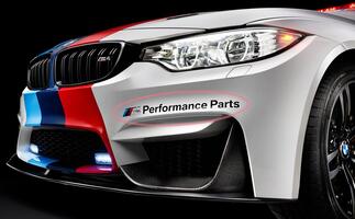 BMW M Performance pegatinas de vinilo para parachoques de coche para M3 M5 M6 e36 e46 todos

