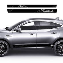 Jaguar E-Pace Panel basculante lateral Puertas Rayas Calcomanía gráfica Etiqueta adhesiva con logotipo
 3