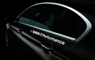 Calcomanías adhesivas de vinilo con el logotipo de BMW Performance para M3 M5 M6 e36 se adaptan a todos los modelos

