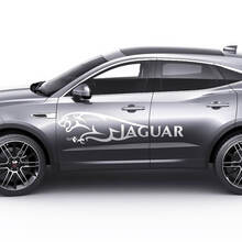 Jaguar E-Pace Logotipo lateral Puertas Jaguar Calcomanía gráfica Logotipo adhesivo
 3