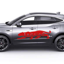 Adhesivo Gráfico de Logo Lateral para Puertas Jaguar 2 Para Jaguar E-Pace 2