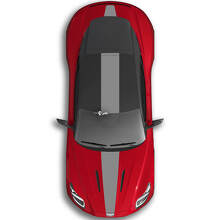 Calcomanías de vinilo para capó, techo y maletero con franjas para el Aston Martin DB11.
 3