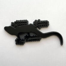 Etiqueta Gecko 3D Insignias de Guardabarros Emblema_4