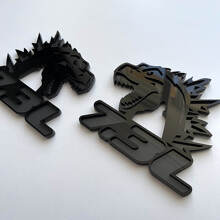 Emblema 3D Godzilla 7.3L MEGAZILLA Performance 7.3L Insignias para guardabarros 2