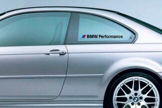 PAR BMW Performance M3 M5 E34 E36 E39 E46 E60 E70 E90 Logotipo de etiqueta adhesiva para ventana
