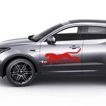 Logotipo de Jaguar Cat E-Pace Puertas laterales Calcomanía gráfica Logotipo adhesivo
 2