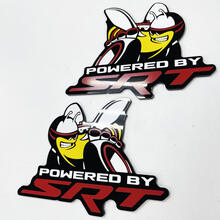 Desarrollado por SRT Scat Pack Bee Dodge Charger Challenger Insignia Insignias de guardabarros Emblema
 2